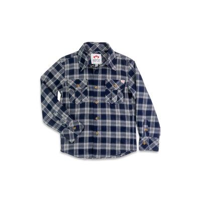 Appaman Boys' Flannel Shirt - Little Kid, Big Kid - Navy Plaid