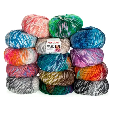 Mondial Wolle Magic Jacquard Garn-Set Image