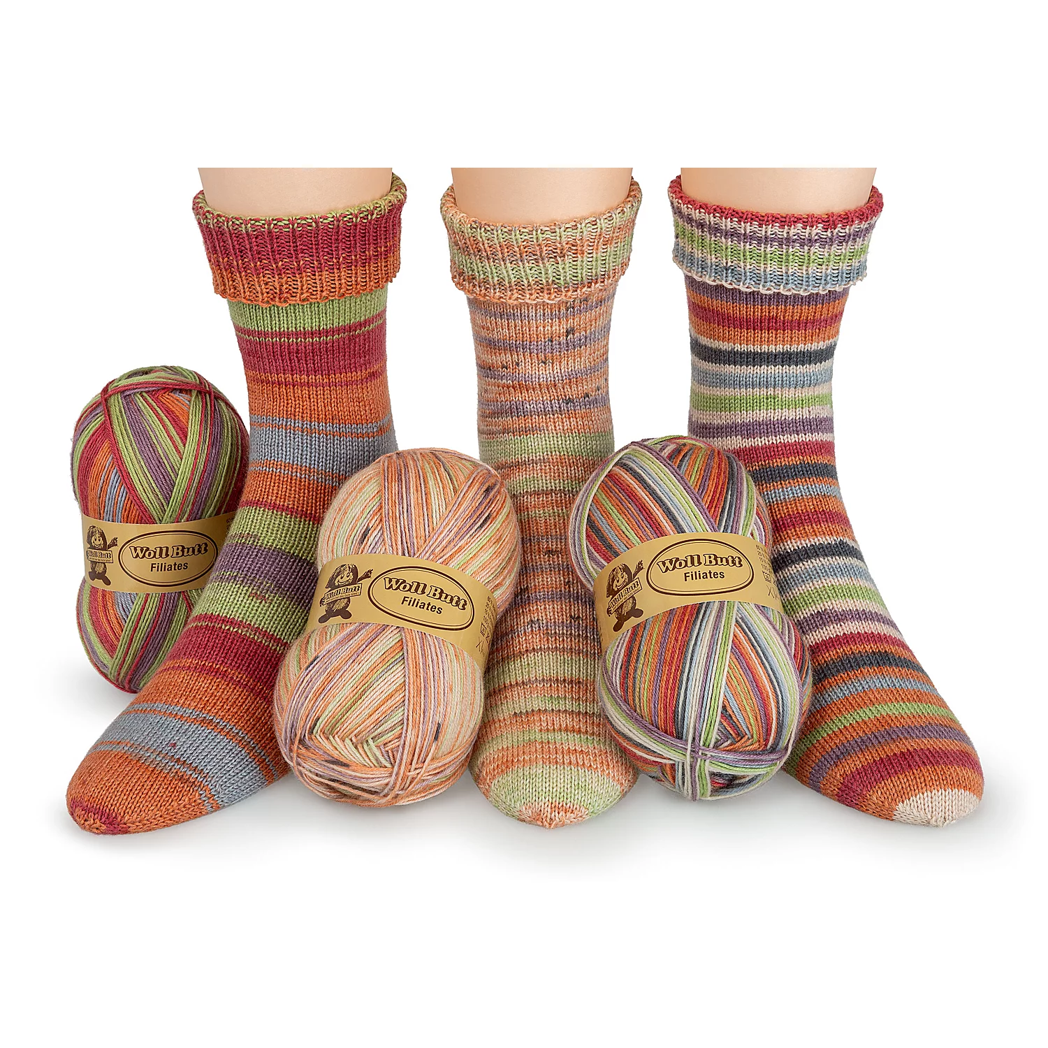 Woll Butt Lot laine à chaussettes "Filiátes", 300 g