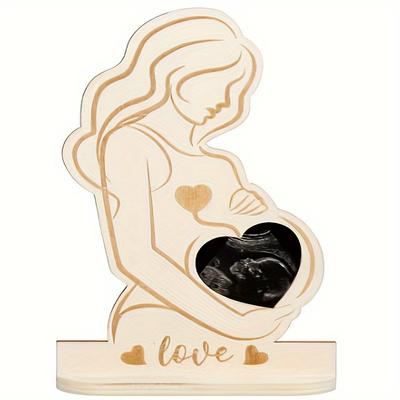TEMU 1pc Ultrasound Picture Frame, Photo Frame Sign Decoration, Durable Announcement Photo Frame Image
