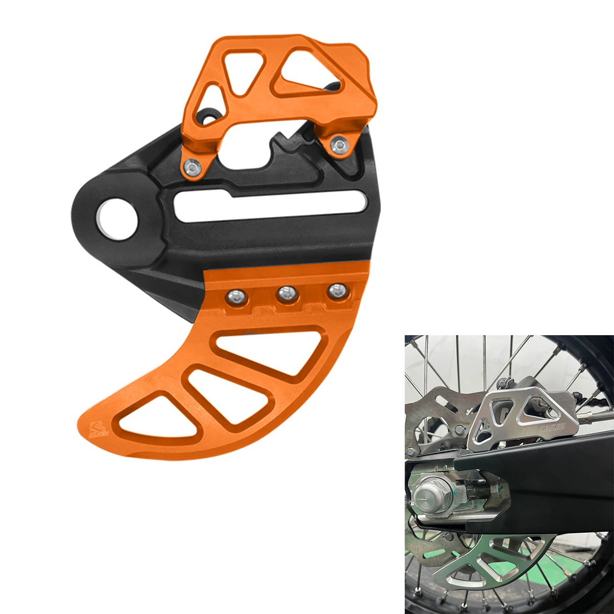 Moto CNC 20mm disco freno posteriore protezione protettiva copertura per KTM EXC EXCF SX SXF XC XCF XCW 125 25 300 350 450 2004-2023 2022