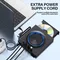 Nuova unità CD/DVD esterna Dazzling 3 USB 3.0 per 2024: hub CD/DVD+/-RW Drive/lettore DVD portatile di tipo C con lettore di schede SD, Co