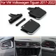 Auto Cruscotto Anteriore Aria Condizionata AC Griglia di Sfiato Uscita Tab Clip Slider Per VW Volkswagen Tiguan 2017 2018 2019 2020 2021 2022