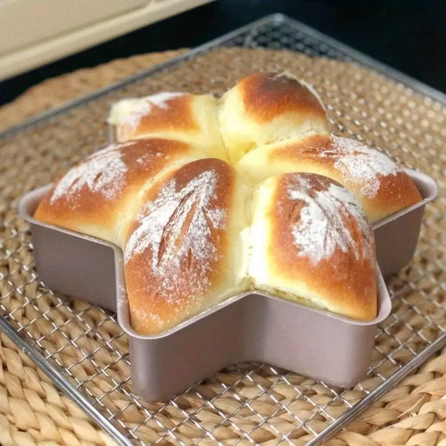 Robuste Kuchenform in Sternform, antihaftbeschichtete Backform, perfekt zum Backen von Kuchen, Brownies mehr – unverzichtbares Küchenwerkzeug für Zuhause, Bäcker Image