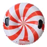 Aufblasbarer Skikreis Winter aufblasbarer Schneereifen mit Griff Skikreisringe verdicktes PVC Snowboard Schneeausrüstung Sport