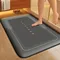 Simple flannel bathroom absorbent mat door dirt-resistant mat home kitchen mat bathroom quick-drying foot mat non-slip entry mat
