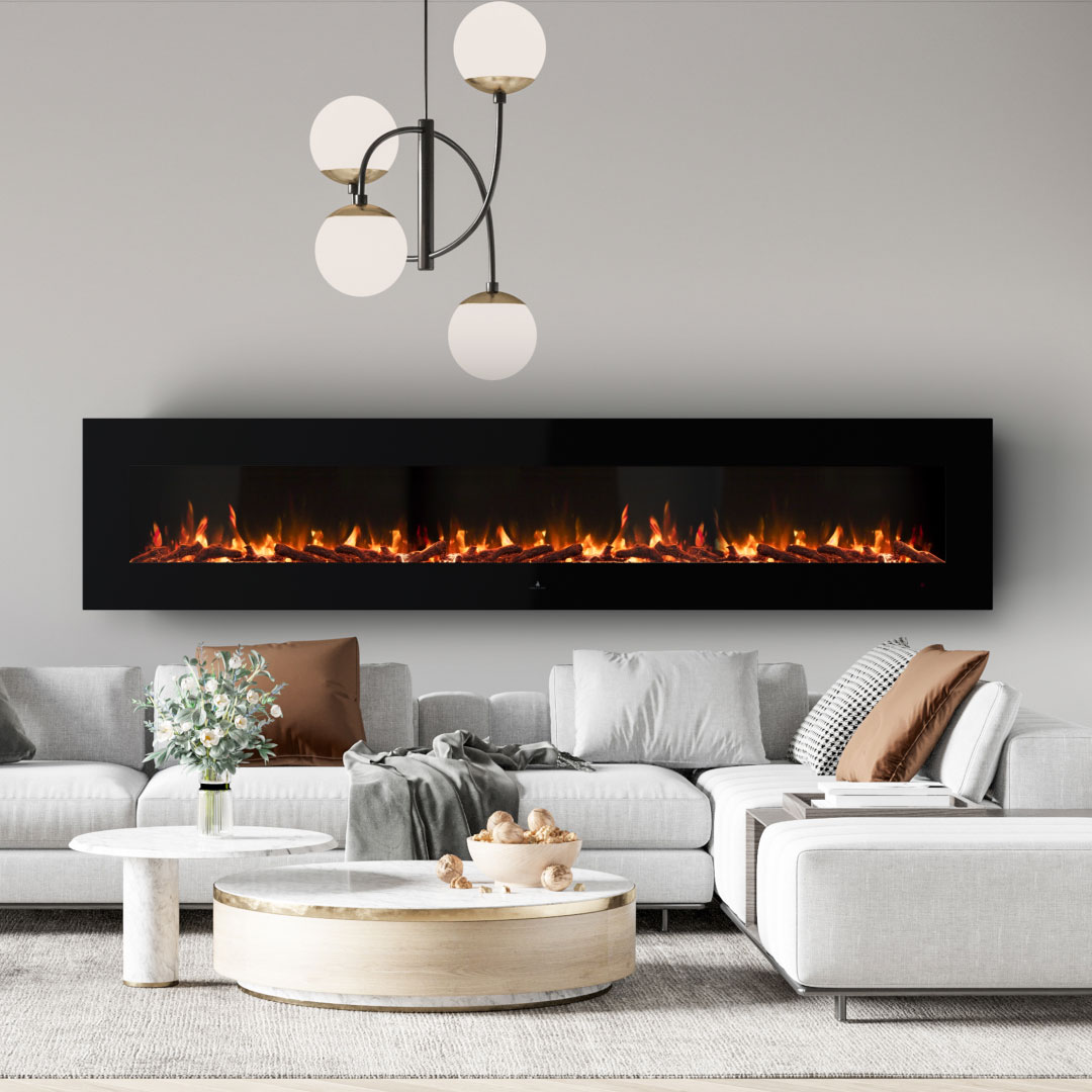 Noble Flame EVOKE 2410 Schwarz [Elektro Wandkamin]