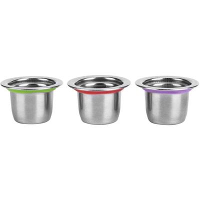 Rosvola - Jeffergarden 3 Teile/satz Kaffee Kapsel Wiederverwendbare Pod Edelstahl Nachfüllbare Image