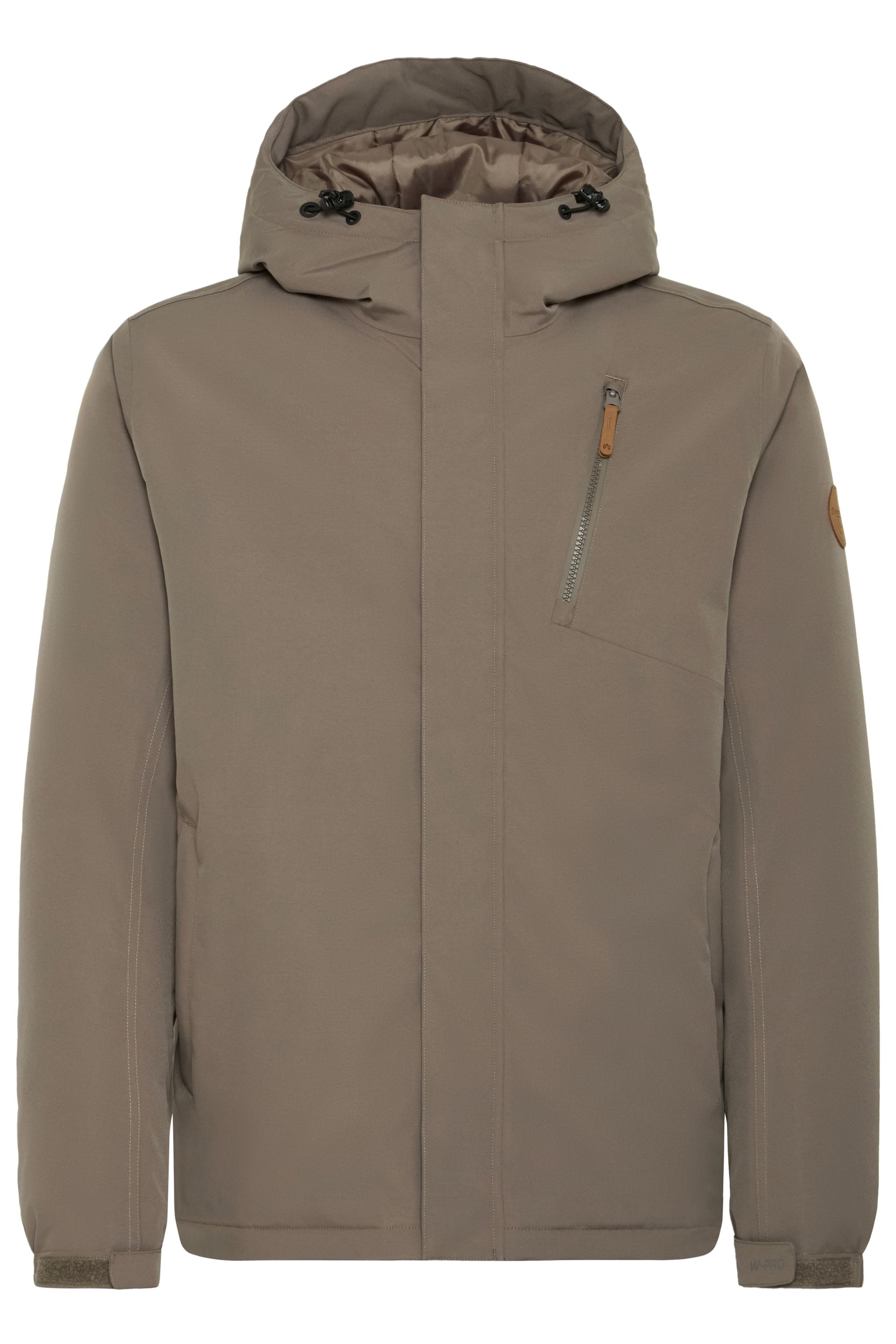 Winterjacke NORTH BEND "Winterjacke NBKeno M", Herren, Gr. M, braun (falcon), Obermaterial: 100% Polyester PES., unifarben, Jacken Winterjacke