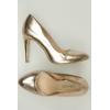 Buffalo London Damen Pumps, Gr. 38, gold, Kunstleder