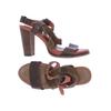 Marc O Polo Damen Sandale, Gr. 4.5, braun, kein Etikett