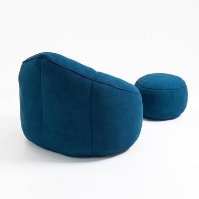 Bean Bag Chair with Ottoman for Gaming & Relaxing