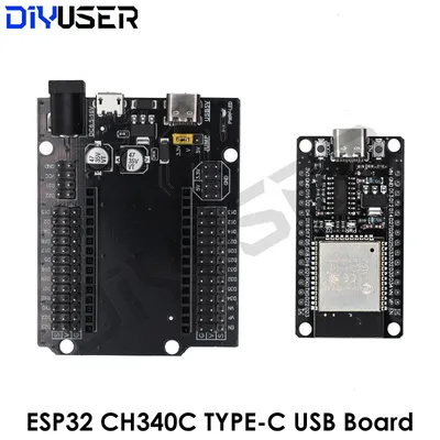 ESP32-Entwicklungsplatine TYPE-C USB CH340C WiFi + Bluetooth Ultra-Low Power Dual Core Image