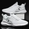 Weißer Mann, günstige Schuhe, große Größe 47, Laufschuhe, Unisex, atmungsaktives Mesh, Sportschuhe,