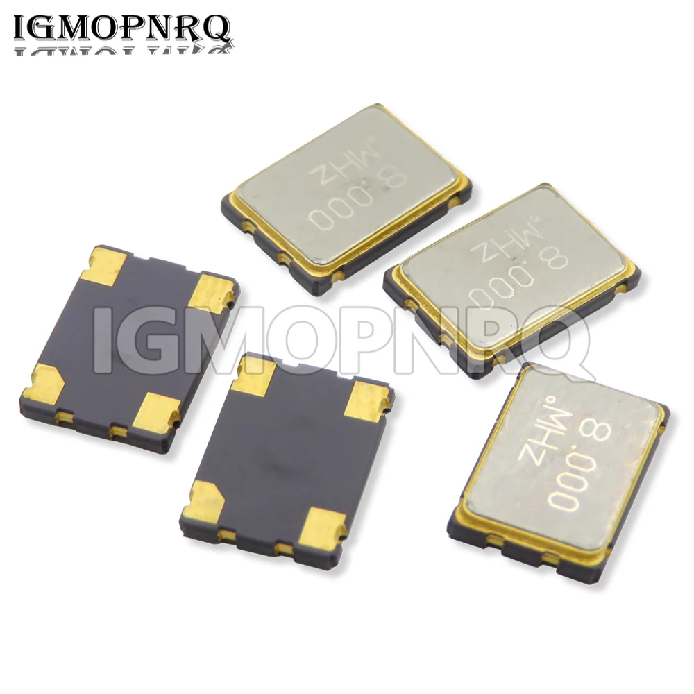 5PCS 5*7 5070 Aktive Quarz Oszillator SMD OSC 6Mhz 10Mhz 12Mhz 16Mhz 20Mhz 24Mhz 25Mhz 33Mhz 50Mhz 7050 Neue Quarz Oszillator Image
