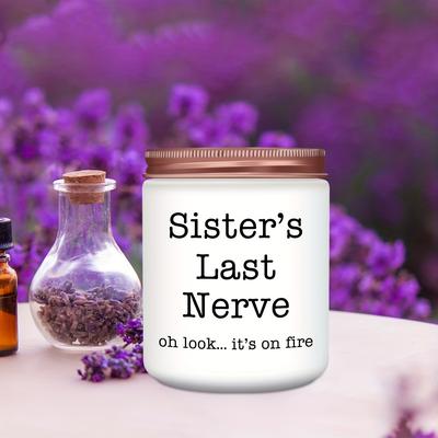 TEMU Sister , For Sister , Sister Gift Ideas, Christmas For Sister Female Sister In Law, Lavender Scented - 200g/7oz