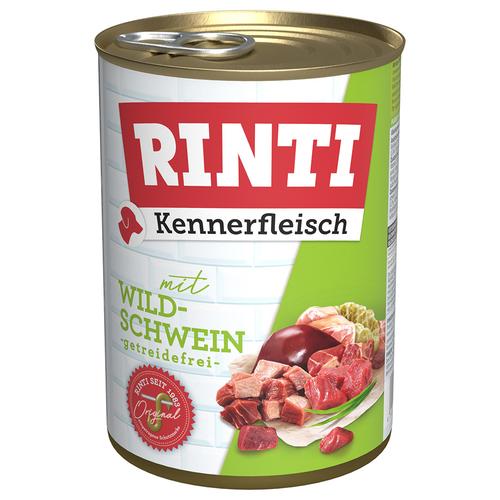 RINTI 6 x 400 g pour chien - sanglier