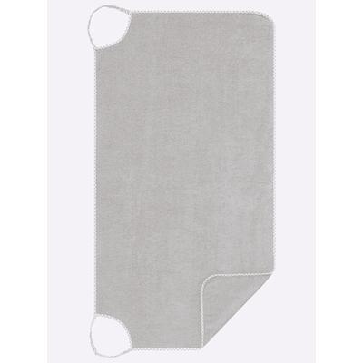 Handtuch WÄSCHEPUR Gr. 2, grau (silbergrau), B:160cm L:85cm, 100% Baumwolle, Handtücher (Packung) Image