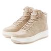 Sneaker ELBSAND, Damen, Gr. 36, beige, Obermaterial: 100% Synthetik. Futter: 100% Textilmaterial. Decksohle: 100% Textilmaterial. Laufsohle: 100% Synthetik, unifarben, casual, Schuhe, mit kuscheligem Warmfutter, Freizeitschuh, Halbschuh, High Top...