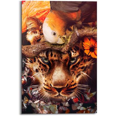Deco-Panel REINDERS "Cheetah", braun (farbe bild(er): braun), B:60cm H:90cm T:2cm, Holzwerkstoff, Bilder Image