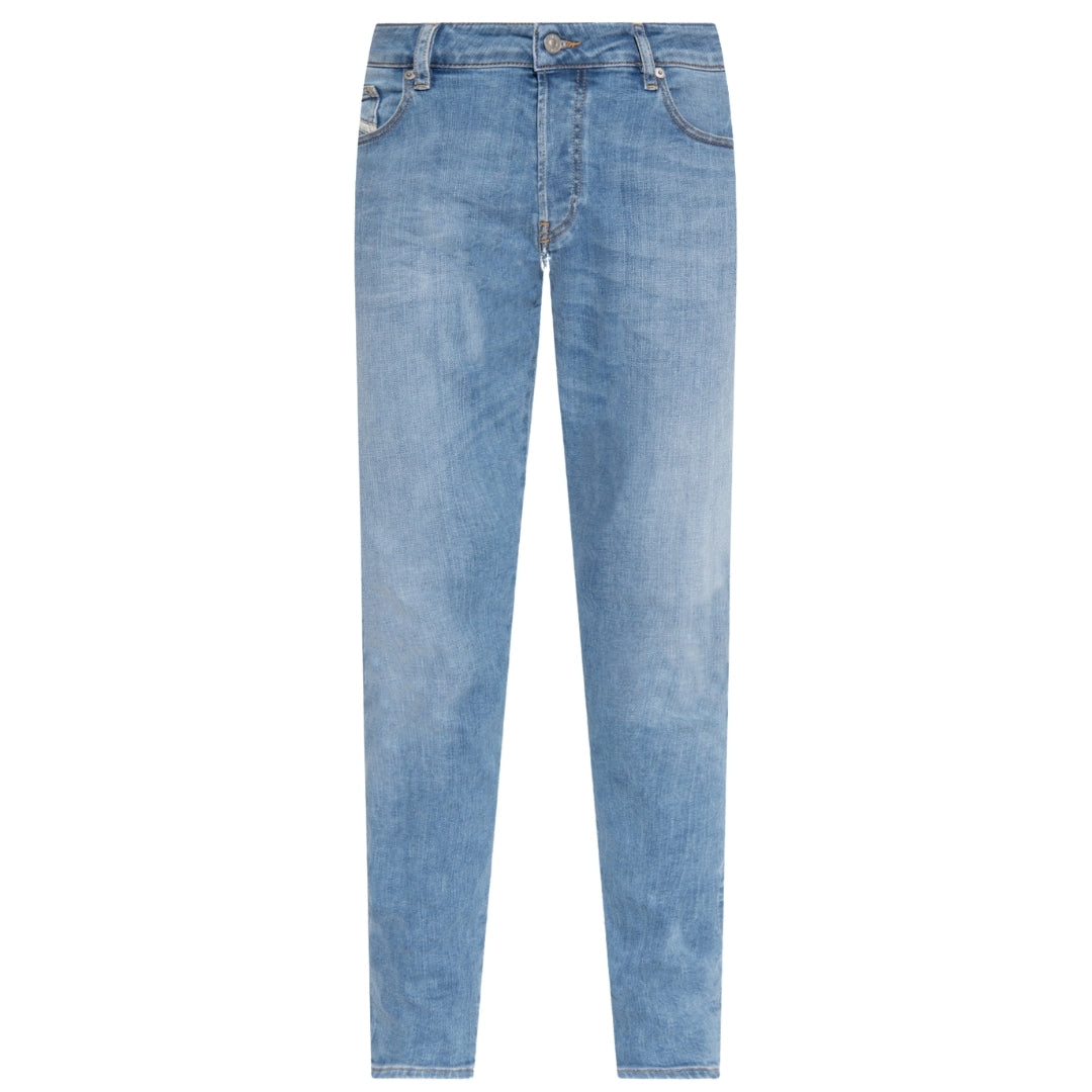 Diesel Mens D-yennox Tapered Fit Light Blue Jeans - Size 28W/30L | Diesel Sale | Discount Designer Brands