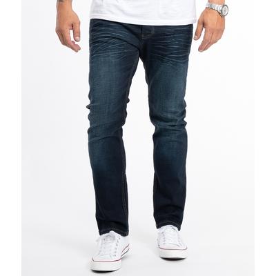 Lorenzo Loren Jeans Straight Cut Dunkelblau Image
