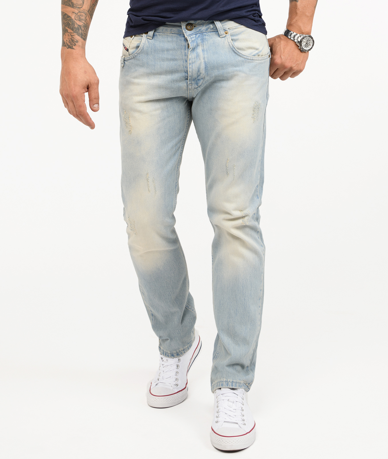 Rock Creek Jeans Hellblau Image