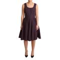 Kleid aus Polka-Baumwolle in A-Linie