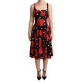 H Bag Print A-Linie Mittellanges Kleid