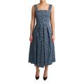 A-Linien-Kleid mit Herzdruck