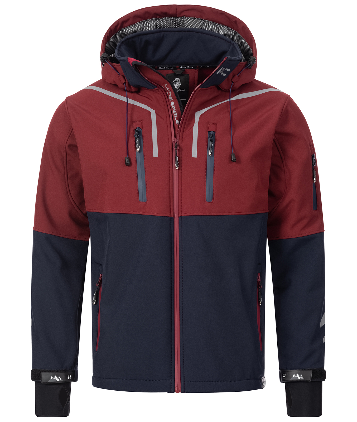 Rock Creek Jacke Weinrot Image
