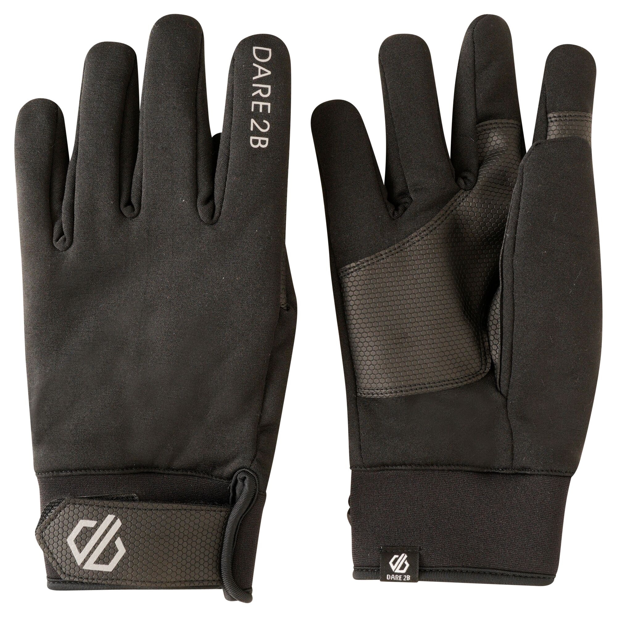 Dare 2B - Herren/Damen Unisex Radfahrer-Handschuhe "Intended" (Schwarz) Image