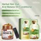 Eelhoe 10pcs Herbal Bubble Hair Dye Shampoo Batana Oil Hair Conditioner Cover White Hair Grey Scalp