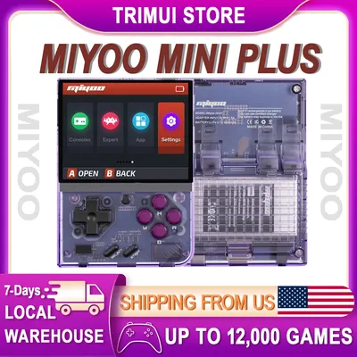MIYOO MINI PLUS 3.5 Inch IPS MIYOO MINI PLUS V3 Retro Portable Handheld Game Console Pocket