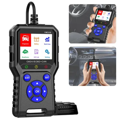 Engine OBD 2 Scanner ODB2 Code Reader YM509 OBD2 Scanner Erase Error Codes Car Diagnostic Tool Multi