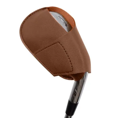 Golf Club Push Putter Head Covers Protector Leather Wedges Cover Golf Accessory