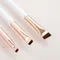 3 Pcs edge eyeliner brush oblique head eyebrow brush outline eyeliner brush ultra-thin eyeshadow