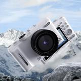COM1950s Vlogging Camera with Flip Screen 1080P Digital Camera for Photography Auto Focus Camera with 180 Degrees 3 Inch Flip Screen 18X Resist Shaking Vlogging Camera for Video Compact Camera