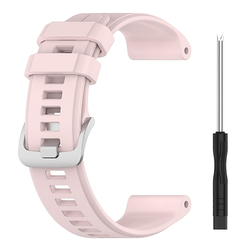 Uhrenarmband für Garmin Garmin-Instinkt Silikon Ersatz Gurt mit Entfernungswerkzeug Verstellbar Sportarmband Armband Image