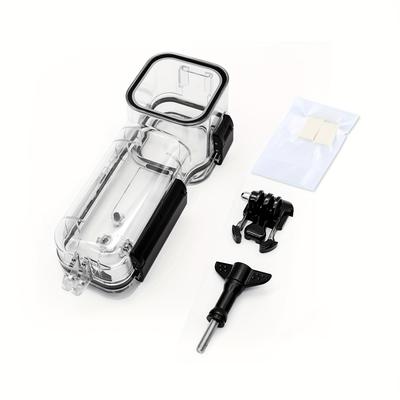 TEMU For 3 Puluz 45m Underwater Waterproof Housing Diving Case (transparent) Image