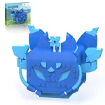 Kit de construction de fruits Kitsune, compatible avec Lego, fruits mystères, jeu vidéo, jouets
