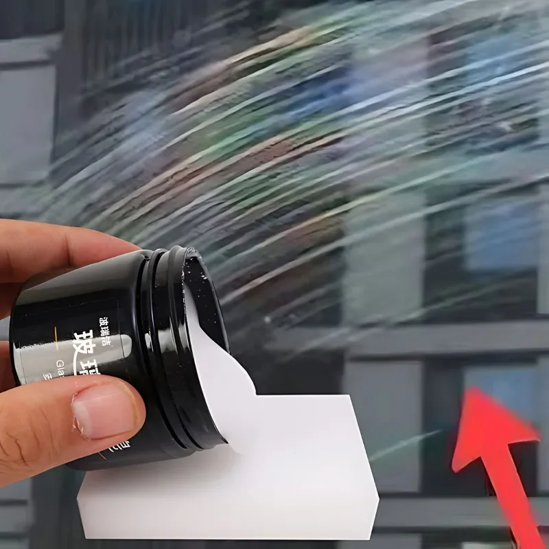 120g Glaspolitur Ceroxid Paste Autofenster Polierspiegel Pulver Creme Glas Entfernen Verbund Seltenes Reparaturwerkzeug Image