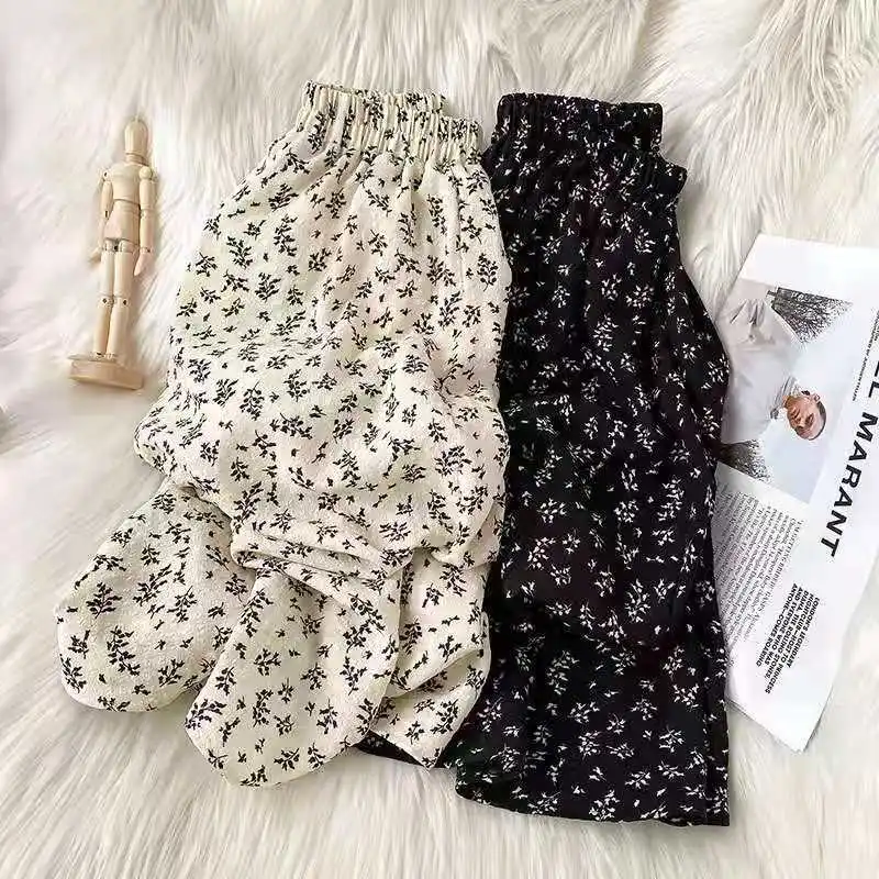 2025, frühjahr und Sommer Neue Frauen Rock Vintage Blumen Rock Hohe Taille Mittlere Länge A-linie Rock Vielseitig Dünne Lange Rock weibliche Image