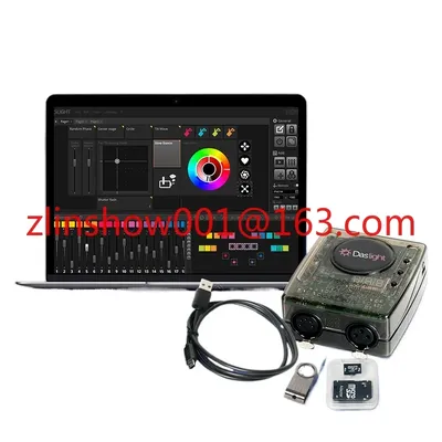 Bühnen beleuchtung dmx512 signal controller beleuchtung konsole dvc4 gzm daslight 4 konsole Image