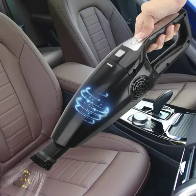 Portable Car Vacuum Cleaner High Suction Dry and Wet Dual-use Vacuum Powerful Mini Vacuum Cleaner Suitable for Car Interiors