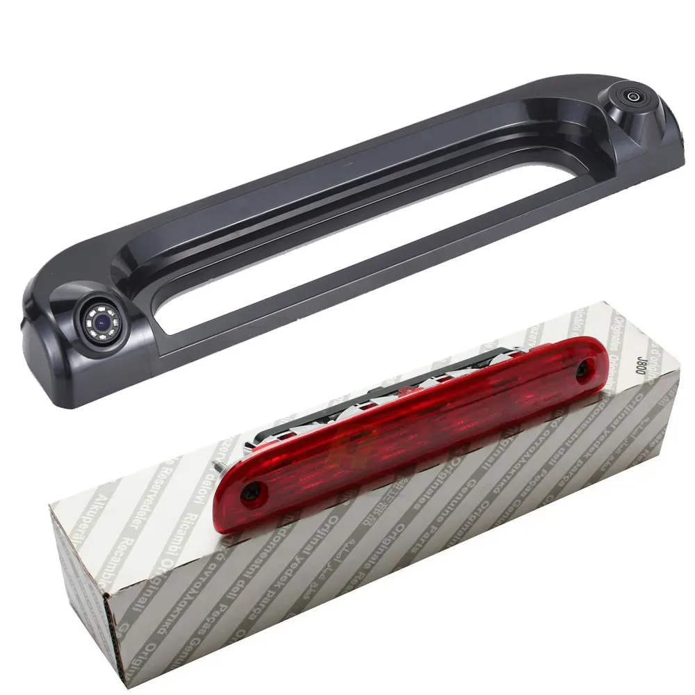 Doppelte Rückfahrkamera für Fiat E-Ducato Maxi Van L3H2/140 Multijet L4H2 2014–2023 1376369080 71778547 Dritte Bremsleuchte Image