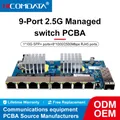 HICOMDATA 8 porte Smart Web 2.5Gps con Switch 1*10G SFP + L2- Managed e Switch L2 Web gestito a 8 porte 2.5Gps PCBA