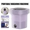 10L Foldable Washing Machine Deep Cleaning US Plug Mini Small Washer Waterproof for Baby Clothes