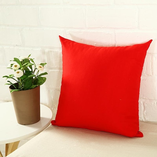 Dekorative Wurfkissen, einfarbiger Kissenbezug, Sofa-Kissenbezug, Bett-Kopfkissen, Büro ohne Kissenkern, nur Mantel, Stuhlkissen, rosa, blau, salbeigrün, lila, gelb