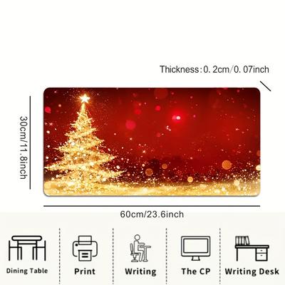 TEMU Christmas Tree Mouse Pad - , For & Use,